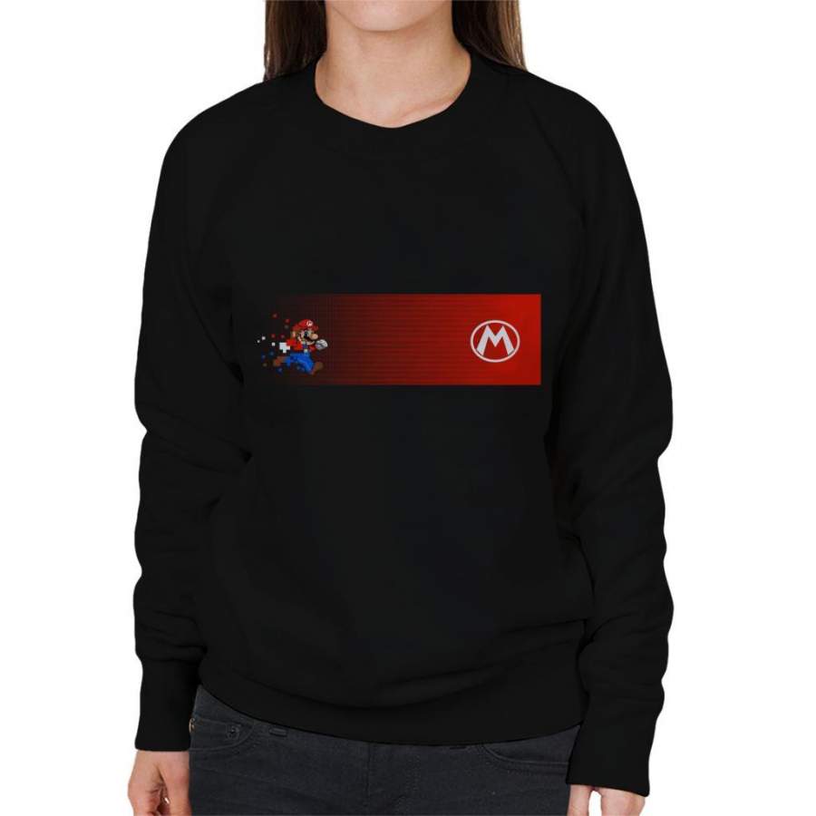 Super Mario Bros Evolution Women’s Sweatshirt