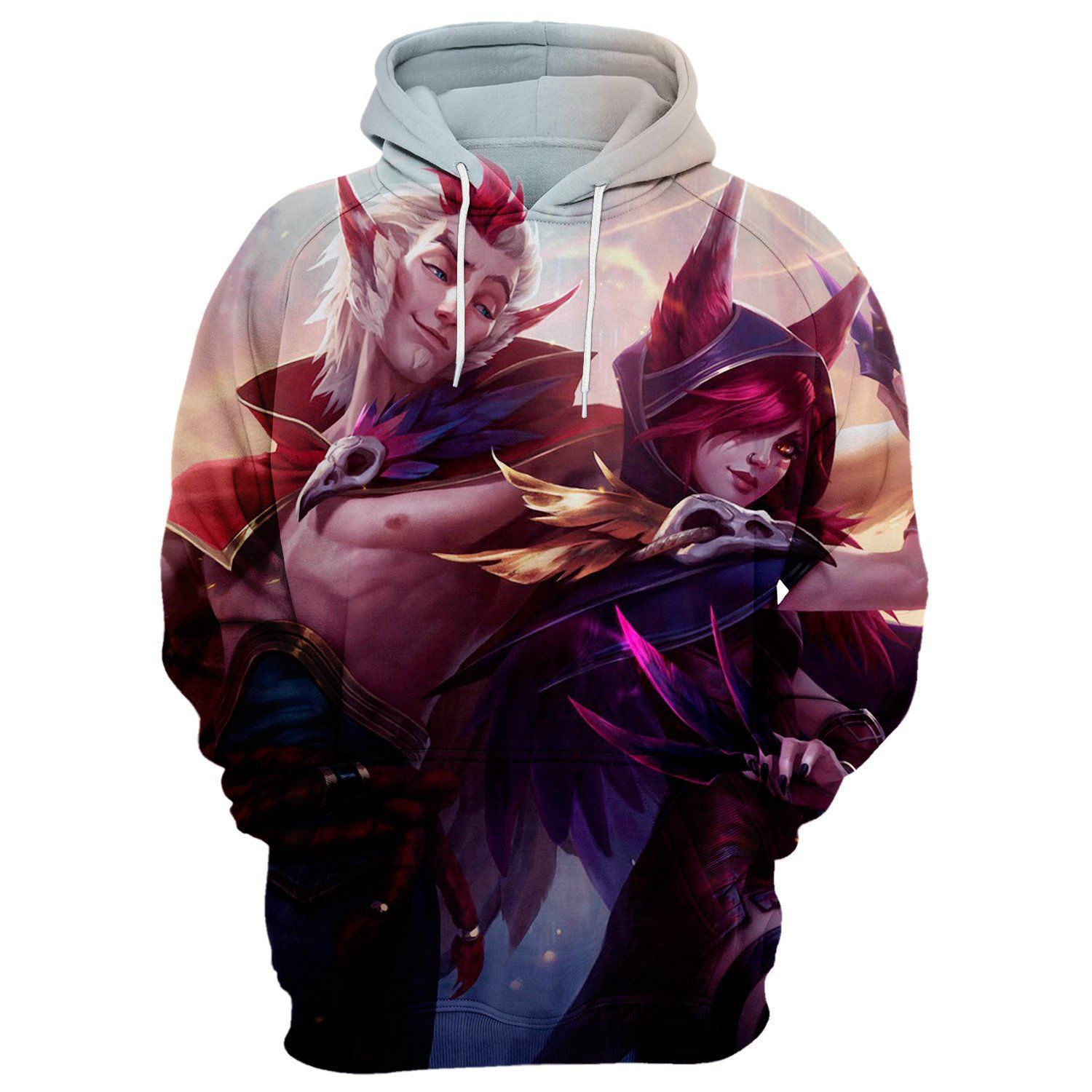 Xayah & Rakan League Of Legends Hoodie & Zip Hoodie