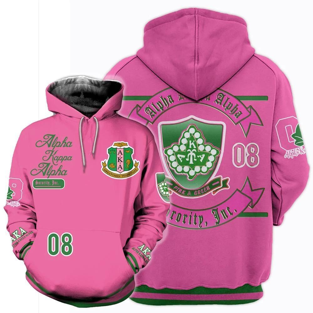 Alpha Kappa Alpha Hoodie Danh Style