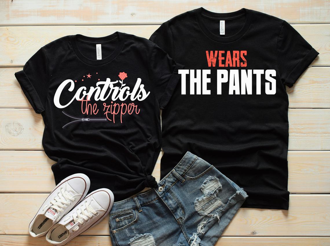 Funny Couples Shirts – Couple Shirts – Boyfriend And Girlfriend Shirts – Husband And Wife Shirts -Matching Shirts For Couples -Couple Outfit