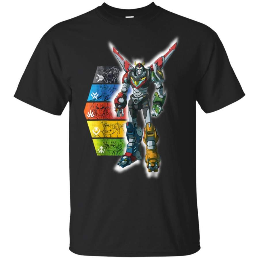 Voltron Legendary Defender Combinable Lions T-Shirt