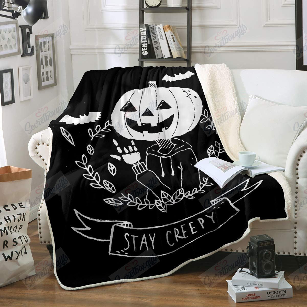 Halloween Ld2108386Cl Fleece Blanket