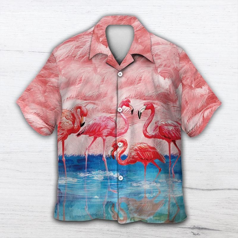 Zokastore Pink Flamingo Lover Hawaiian Shirt Unisex – HSN036