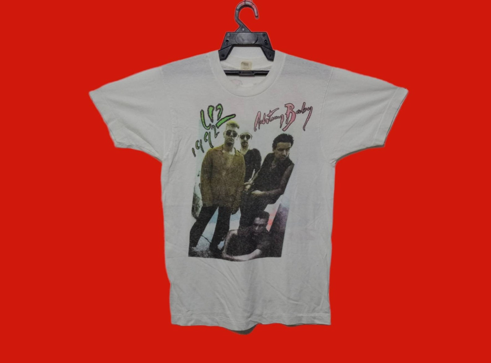 Vintage U2 Band Tour Music Concert 90S S T Shirt