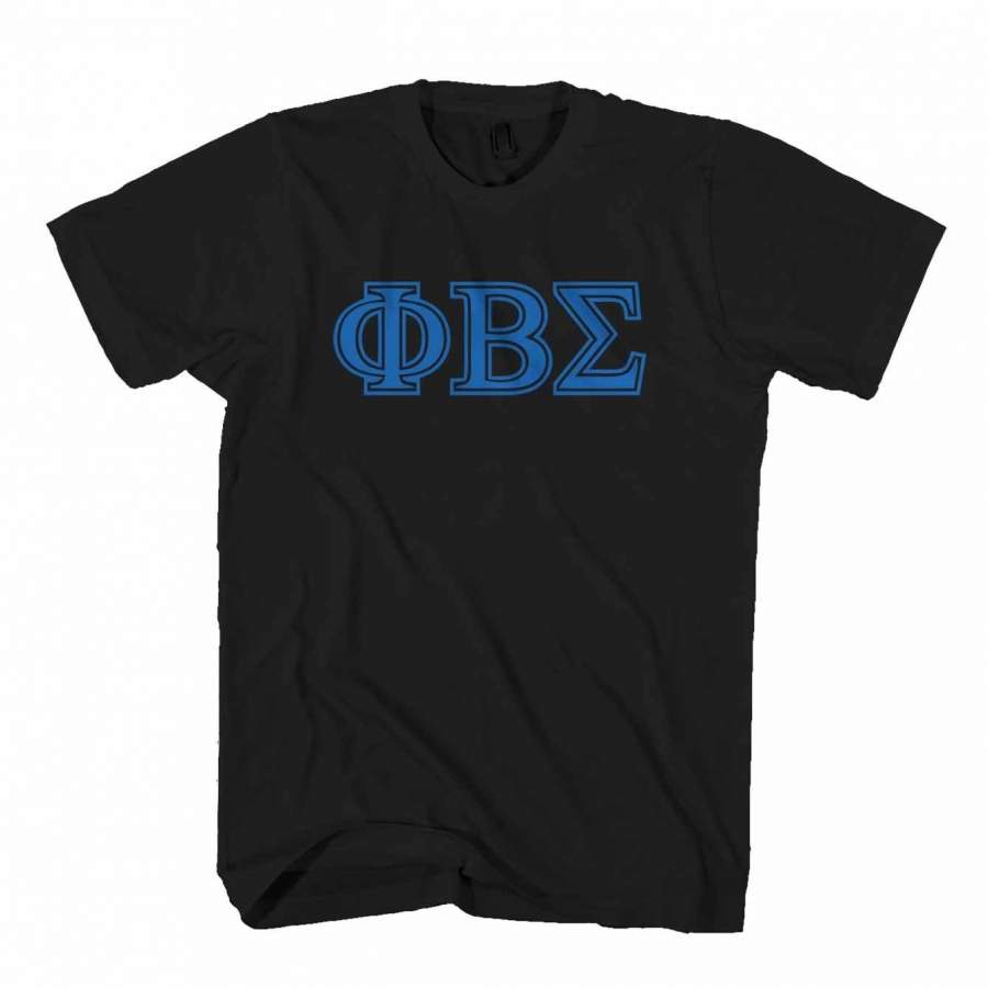 Phi Beta Sigma Greek Letters Gildan Man’s T-Shirt