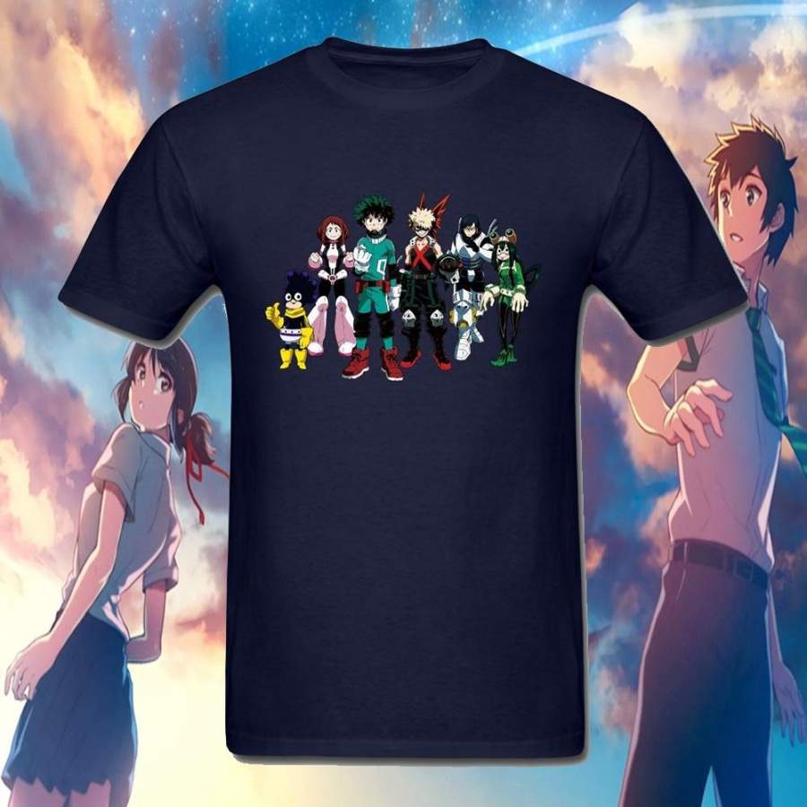 Aneswing My Hero Academia Characters Funny T Shirt