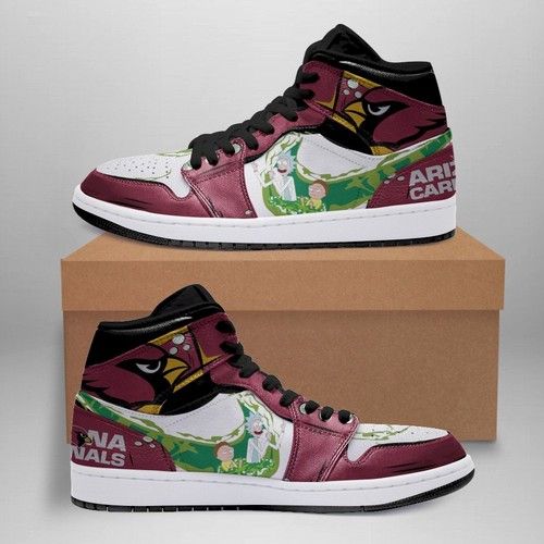 Arizona Cardinals Rick And Morty Sneakers Air Jordan Sneakers Aj1010 Jordan Sneaker