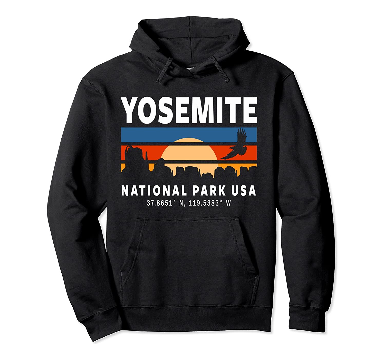 Vintage Yosemite National Park – Yosemite Pullover Hoodie T-Shirt, Sweatshirt, Tank Top