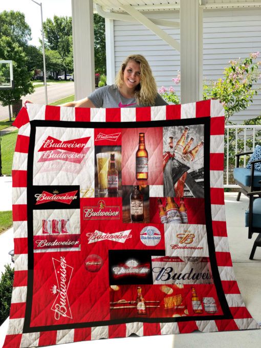 Budweiser Quilt Blanket