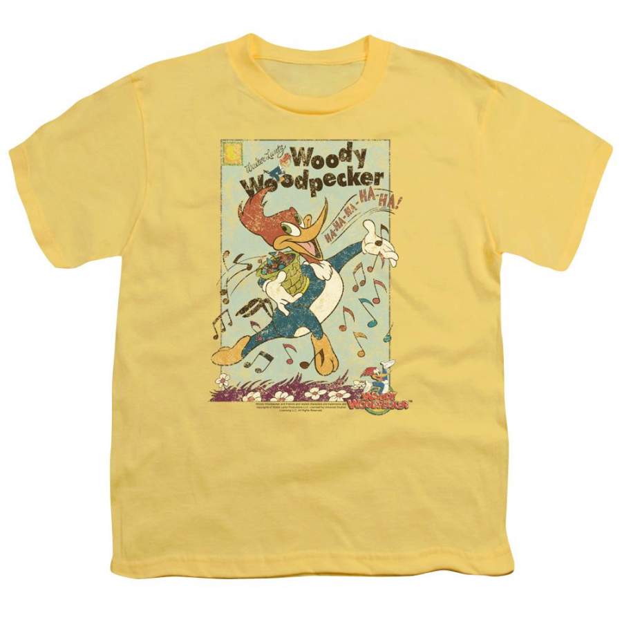 Woody Woodpecker Vintage Woody Youth T-Shirt (Ages 8-12)