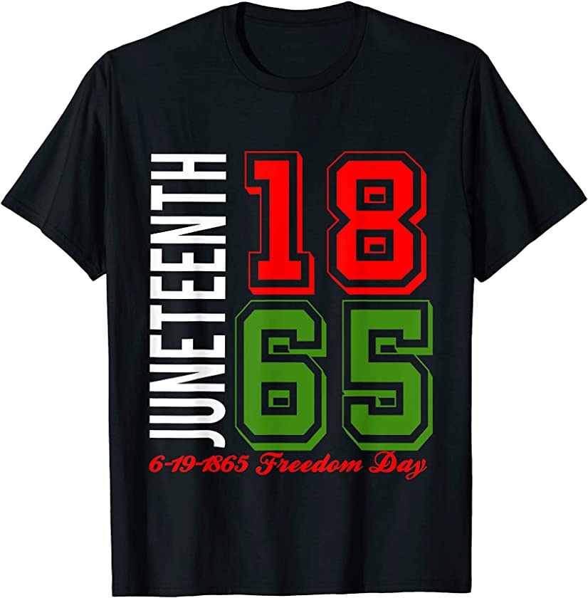 Juneteenth 1865 Afrocentric Black Empowerment History T-Shirt