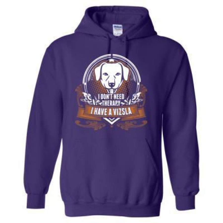 AGR I Dont Need Therapy I Have A Vizsla – Heavy Blend™ Hooded Sweatshirt