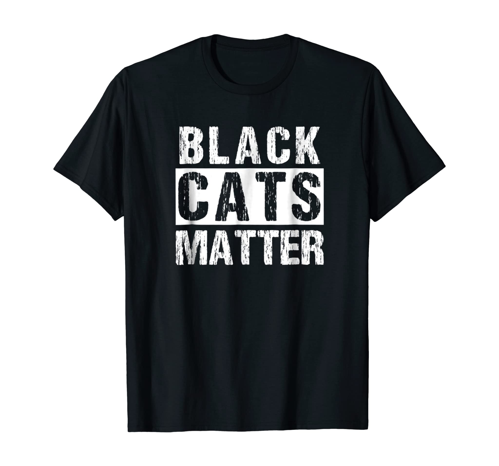 Black Cats Matter Shirts Funny Rescue Kitten Cat Tee