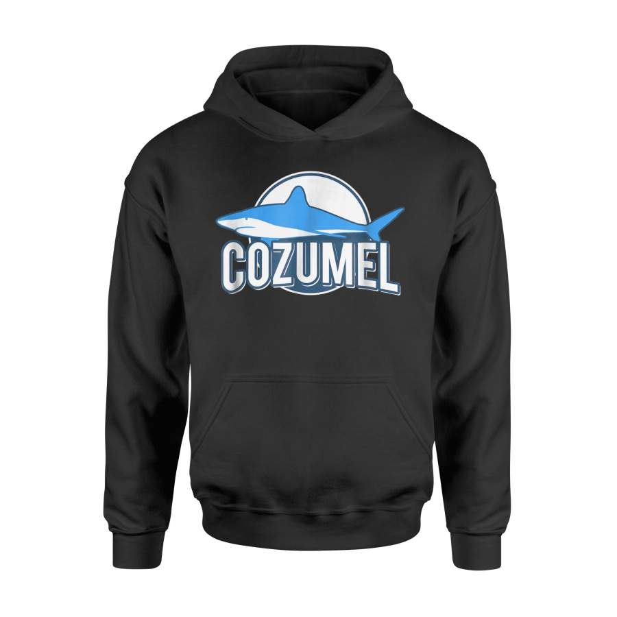 Cozumel Mexico Shark Souvenir Hoodie