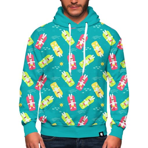 Relaxed Rabbits Hoodie