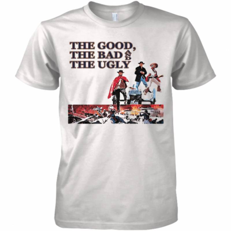 Clint Eastwood The Good The Bad And The Ugly Premium Men's T-Shirt