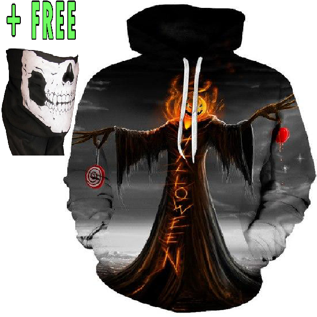 3D Halloween Sweatshirt Hoodie