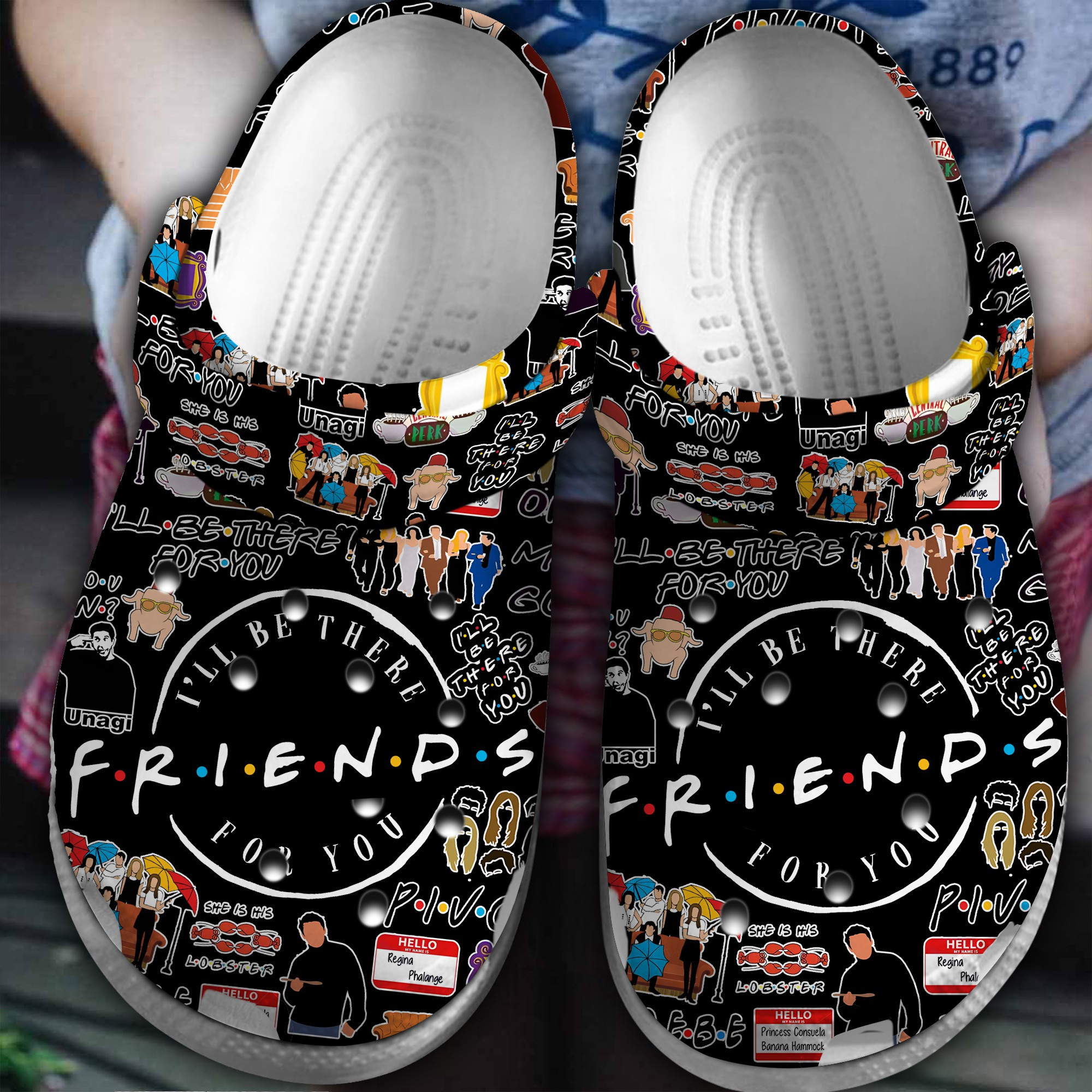 Friends Tv Series Crocss Clogs For Men Women And Kid Bm1411-2032