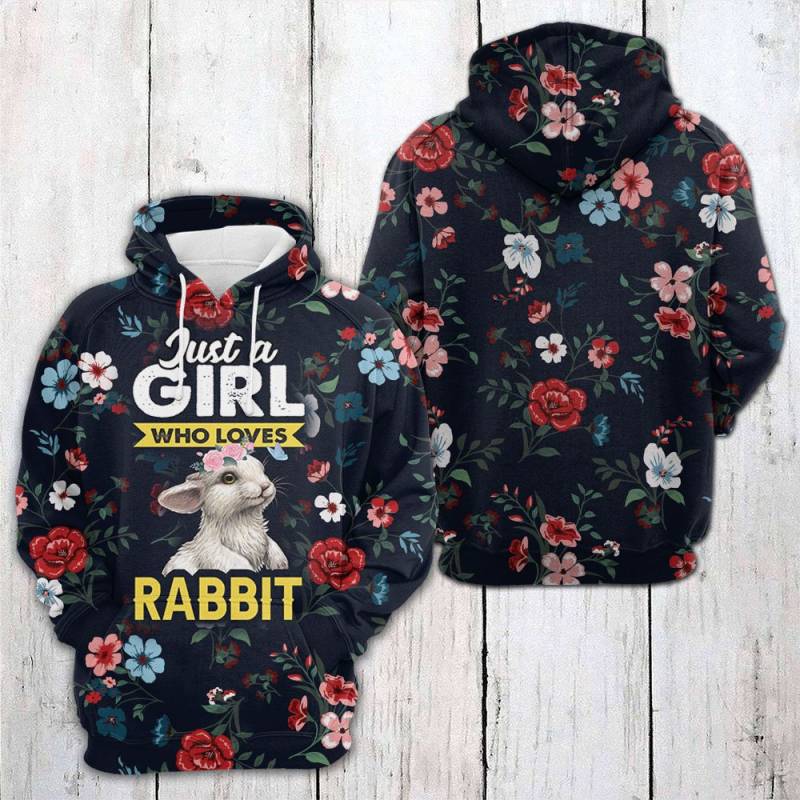 Amazing Rabbit HT10812 – All Over Print Unisex Hoodie