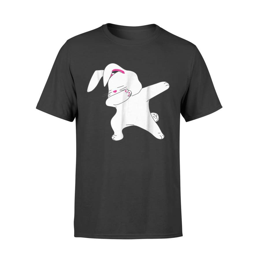 Dabbing Easter Bunny Funny Happy Easter Bunny Face T Shirt