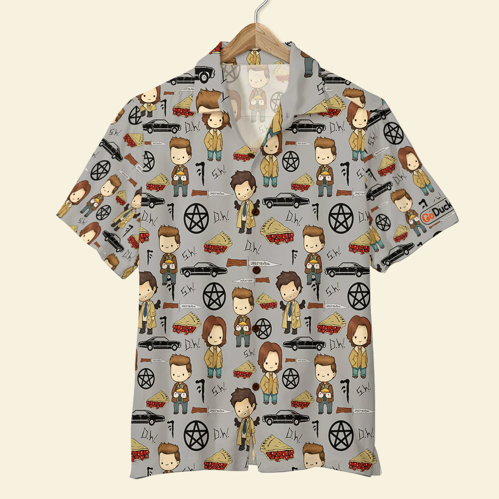 Supernatural Hawaii Shirt Series Pattern Ha84231