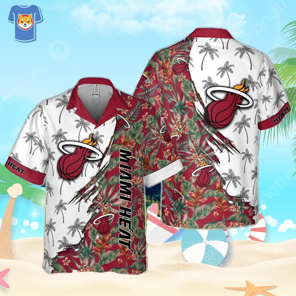 Miami Heat National Basketball Hawaiian Shirt