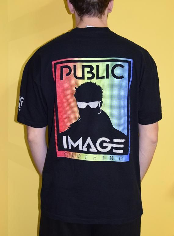 90S Vtg Public Image Clothing T-Shirt