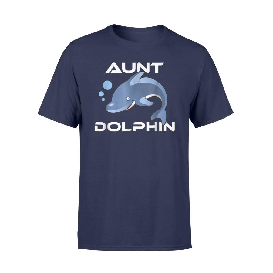 Cartoon Miami Aunt Dolphin T-Shirt