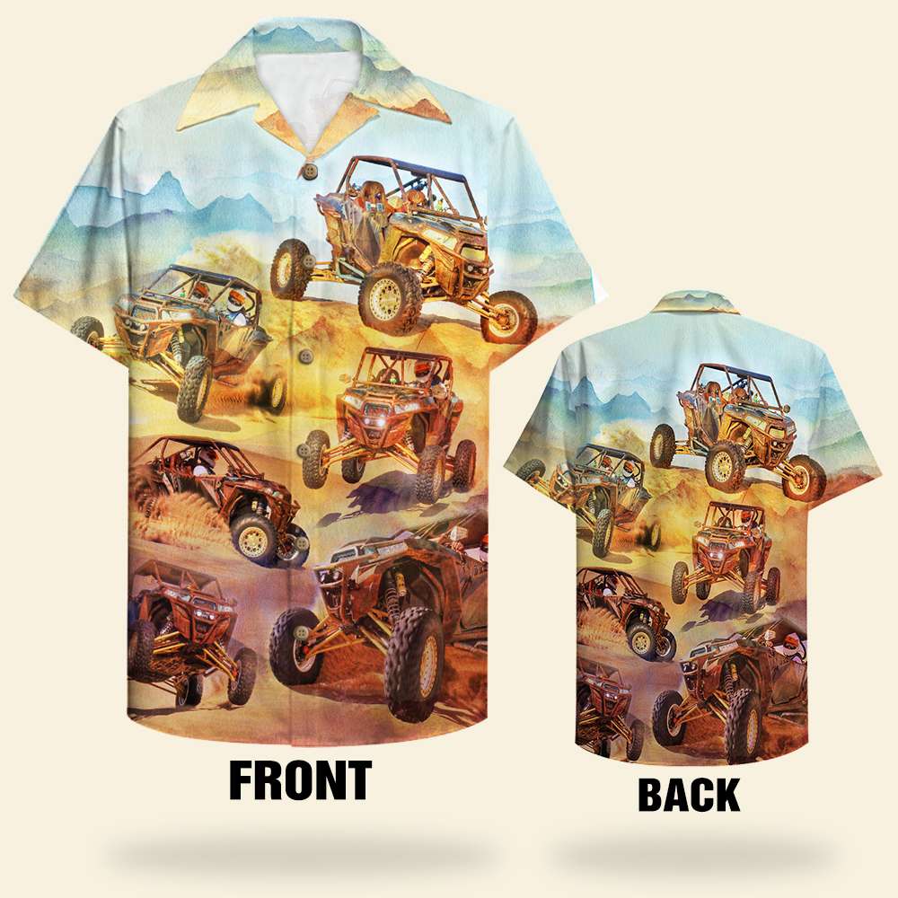 Personalized Hawaii Shirt Utv Car Pattern Ha34796