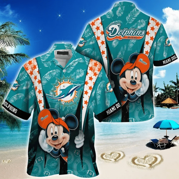 Miami Dolphins Hawaiian Shirt Bg410