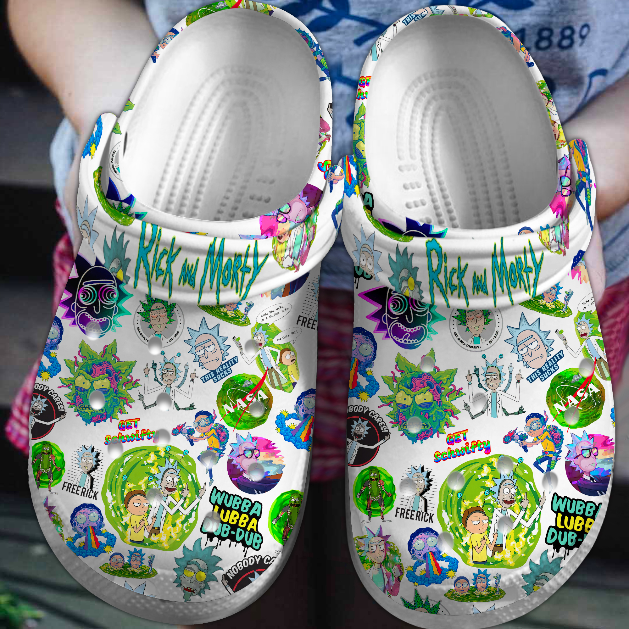 Rick And Morty Tv Series Crocss Clogs For Men Women And Kid Ttp2405355309