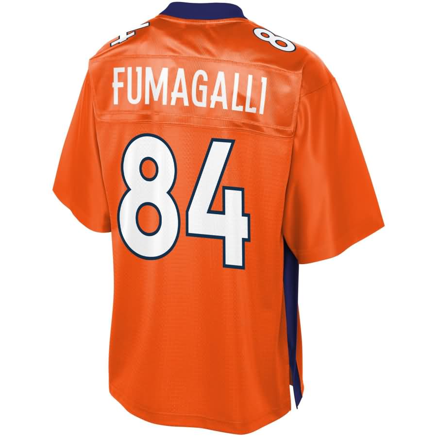 Troy Fumagalli Denver Broncos NFL Pro Line Player Jersey – Orange