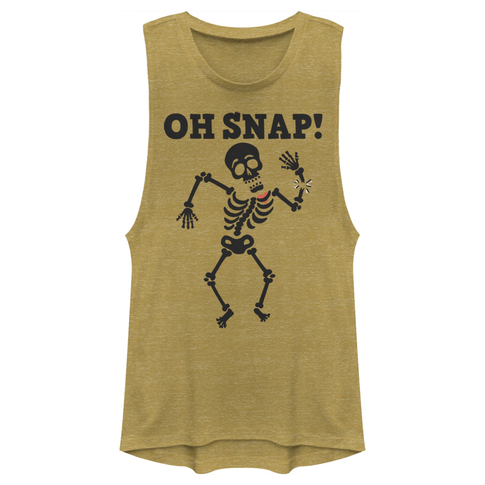 Lost Gods Junior’S Halloween Oh Snap  Festival Muscle Tee