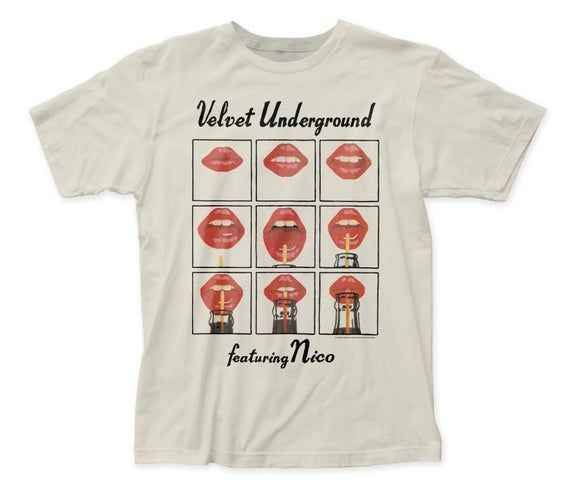 Velvet Underground Turing Nico Soft Ted 30 1 Tee Vu50 Vintage By D Shirt