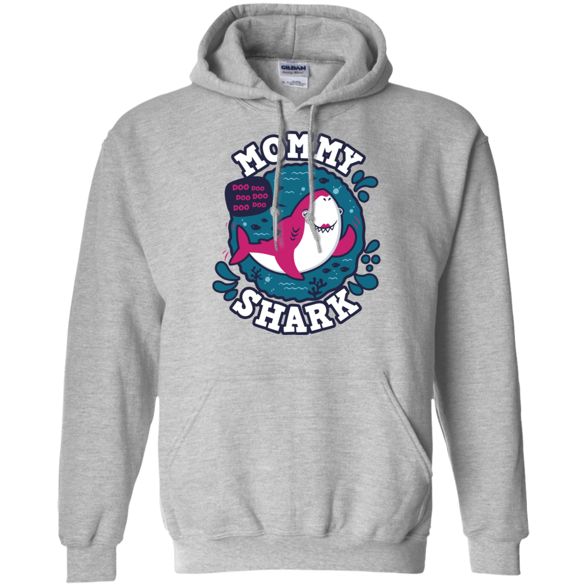 Shark Family Trazo – Mommy Pullover Hoodie