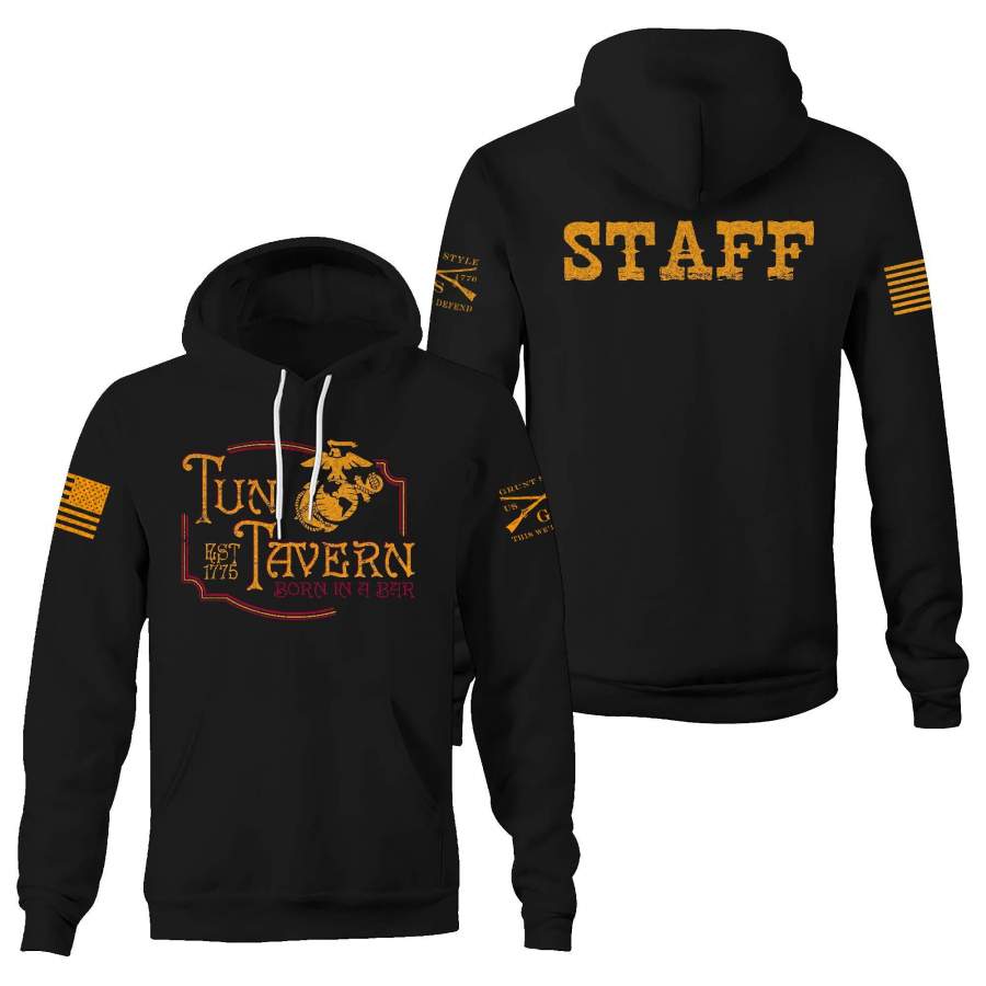 USMC – Tun Tavern Staff Hoodie