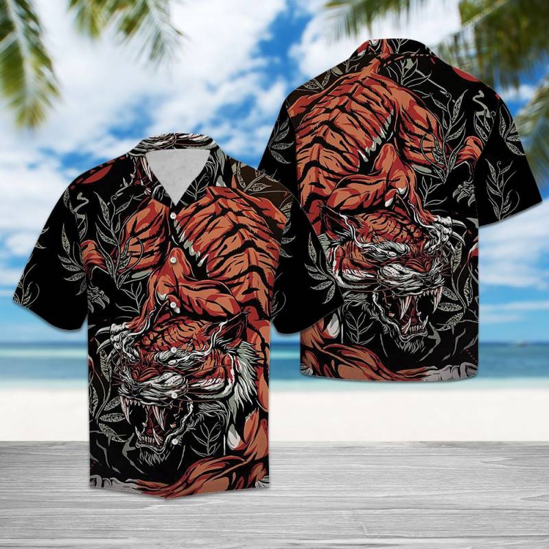 Crawling Tiger G5803- Hawaiian Shirt