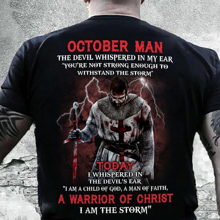 October Man Birthday Unisex T-Shirt