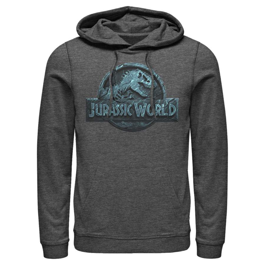 Jurassic World Men’s Water Ripple Logo  Lightweight Hoodie