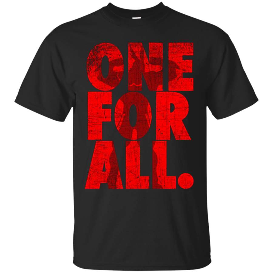 AGR All Might – One for all – my hero academia t shirt Cotton t shirt