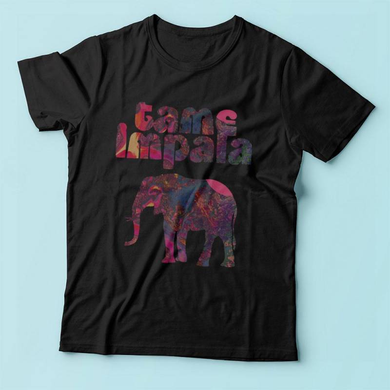 Tame Impala Elephant Full Color Logo Men’S T Shirt