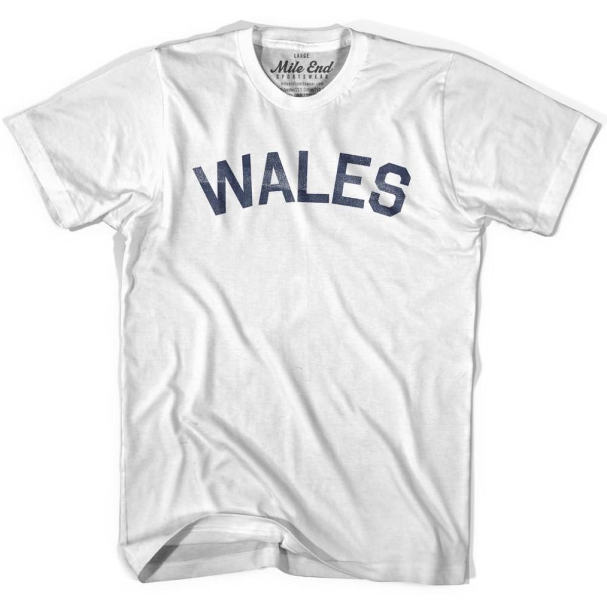 Wales Vintage T-shirt-Adult