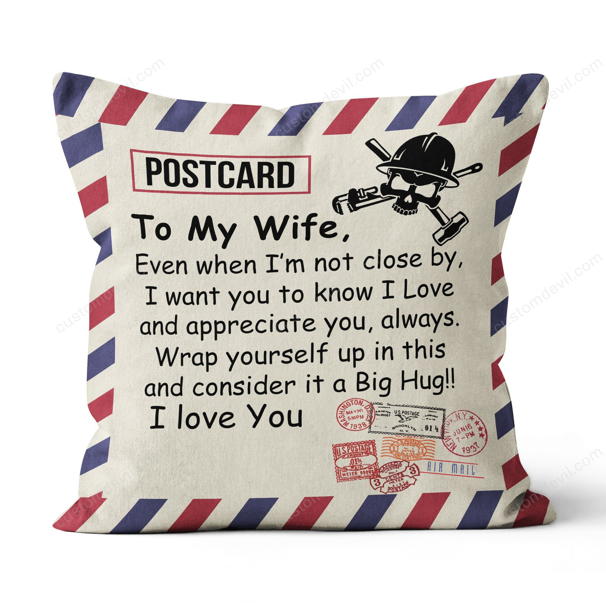 Personalized  We Got This Couple – Roughneck Canvas Pillow Custom-Hqt-20Tp004