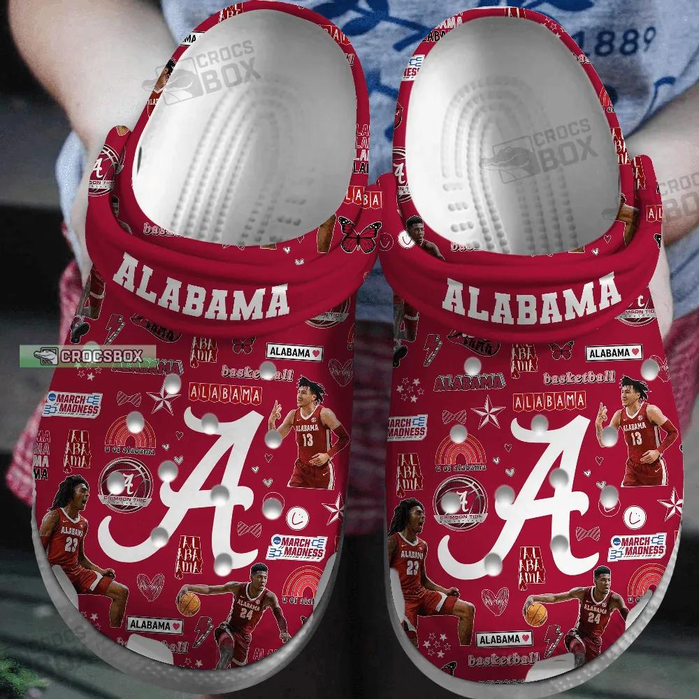 Alabama Football Nation Clogs Custom