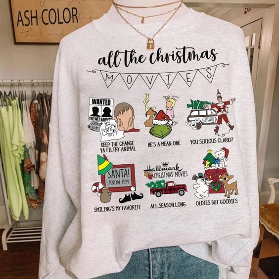 All The Christmas Movie Grinch Christmas Grinch Christmas Grin Shirt Tee 002