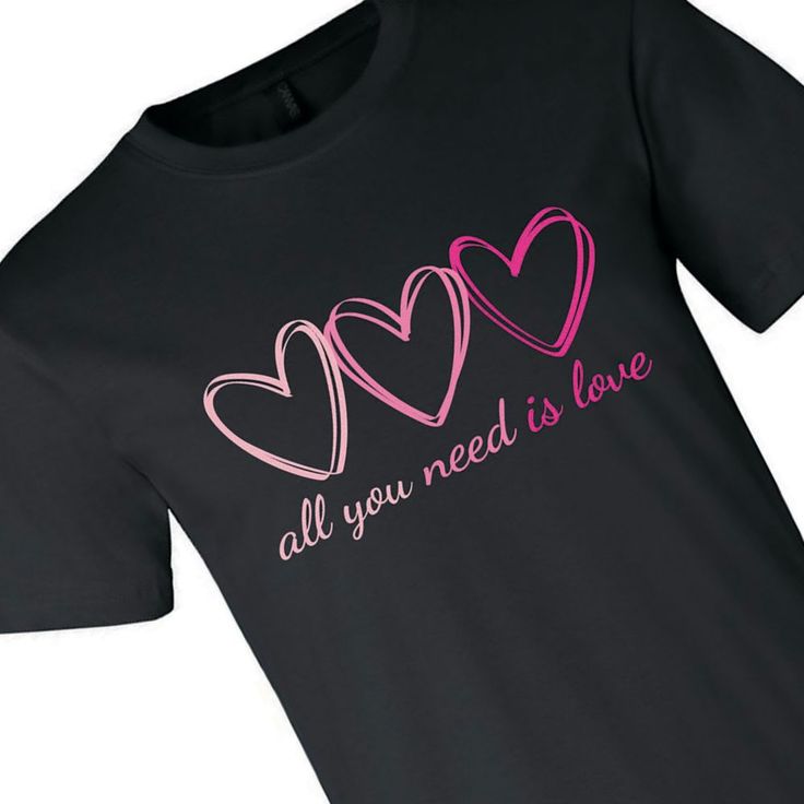 All You Need is Love Adult’s T-Shirt