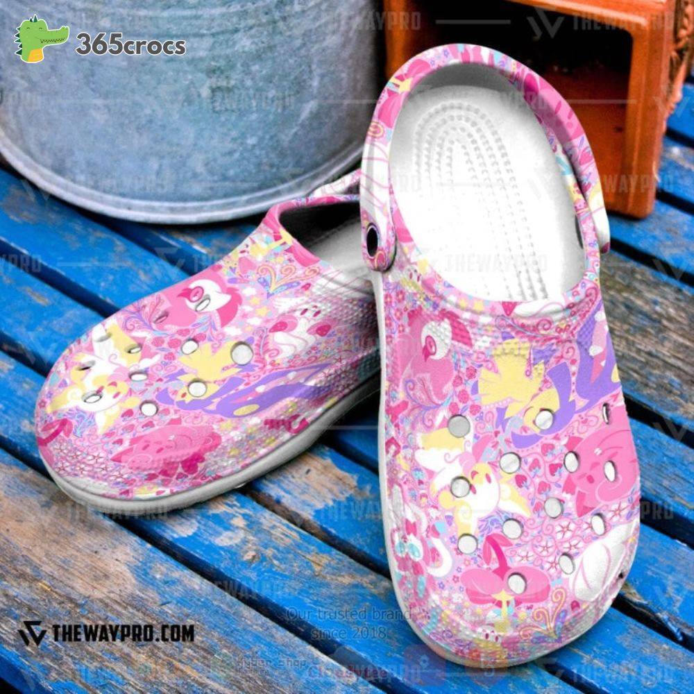 Anime Pokemon Fairy Inspired Crocss Clog Shoes