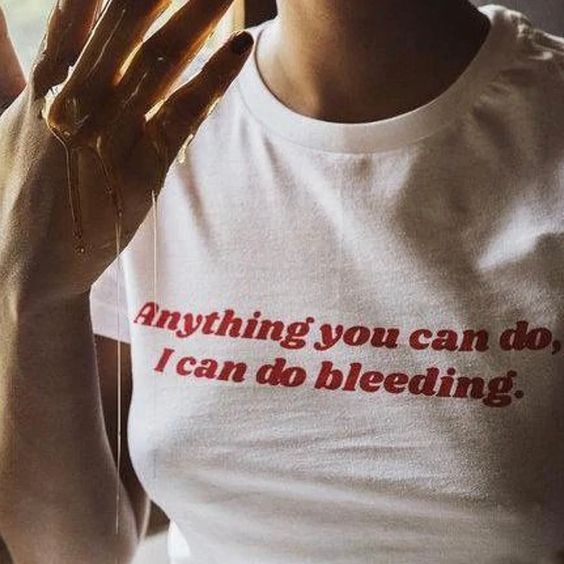 Anything You Can Do I Can Do Bleeding Shirt, Trendy Y2K Shirt, Y2K Slogan Shirt