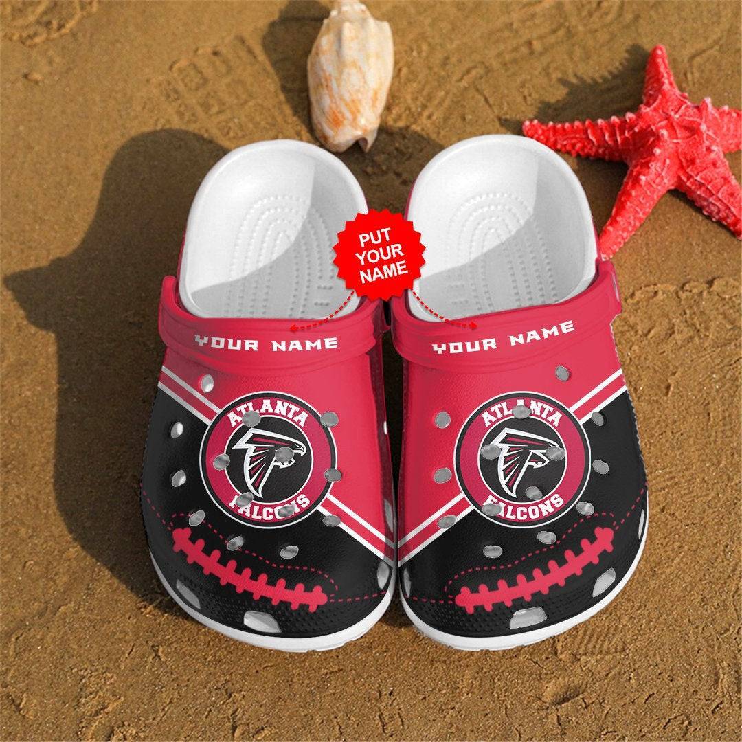 Atlanta Falcons Personalized Custom For Nfl Fans Clog Shoes