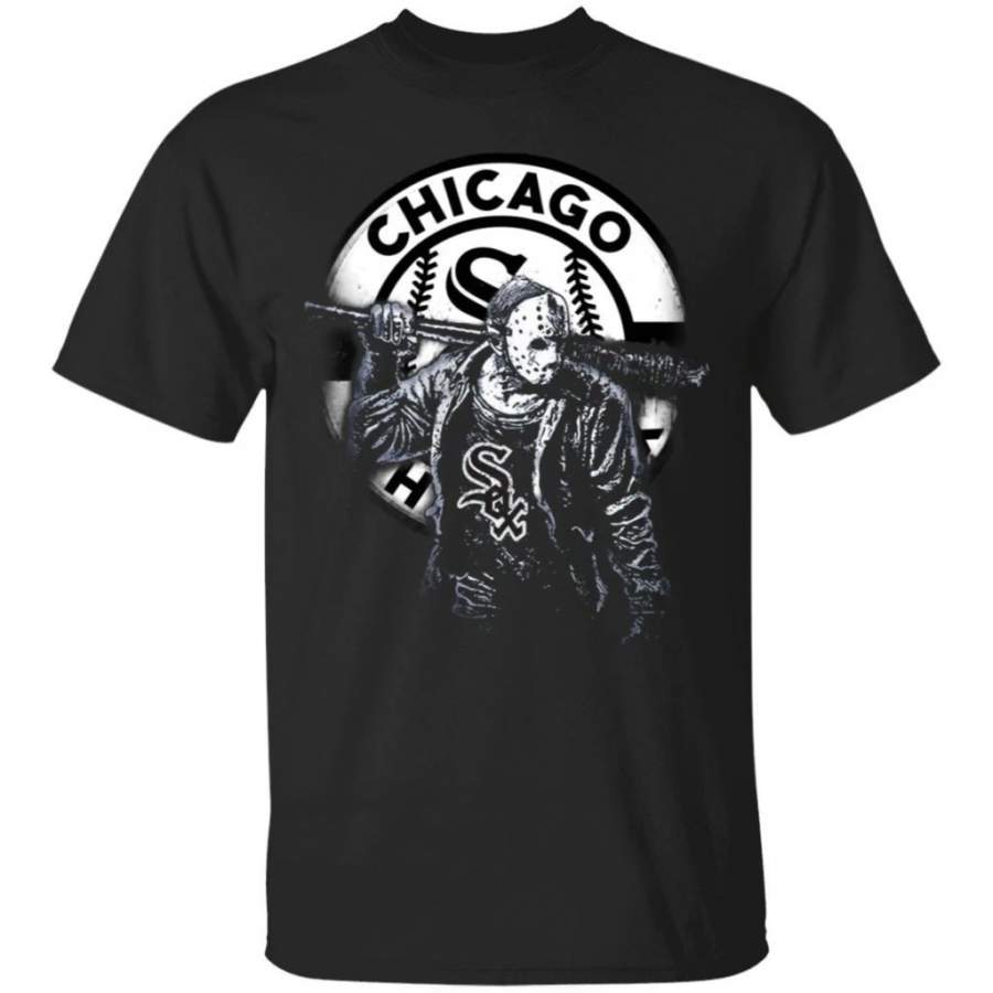 Jason Voorhees Halloween Chicago White Sox T-Shirt Baseball Fan Gift